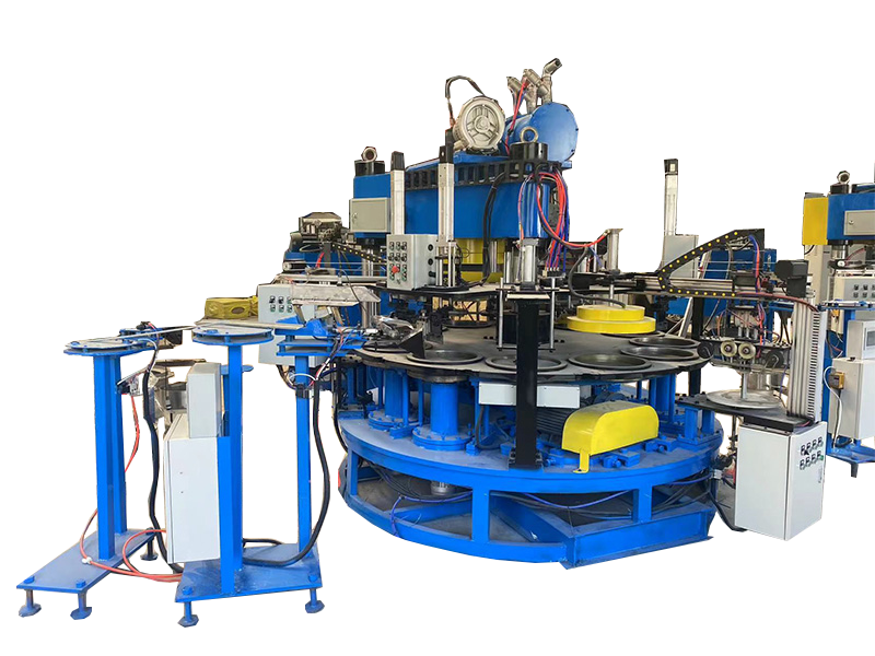 14inch rotary type cutting disc making machine