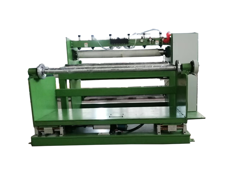 Abrasive belt slitting machine